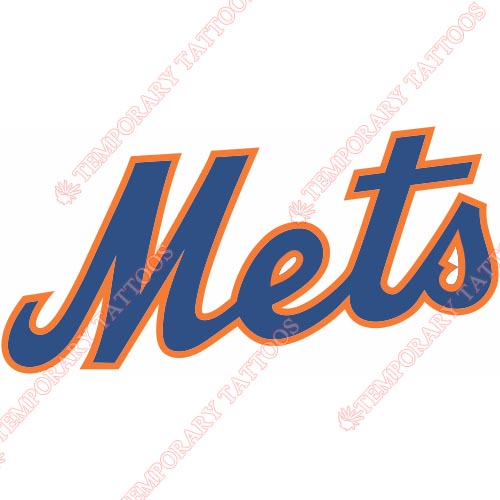New York Mets Customize Temporary Tattoos Stickers NO.1751